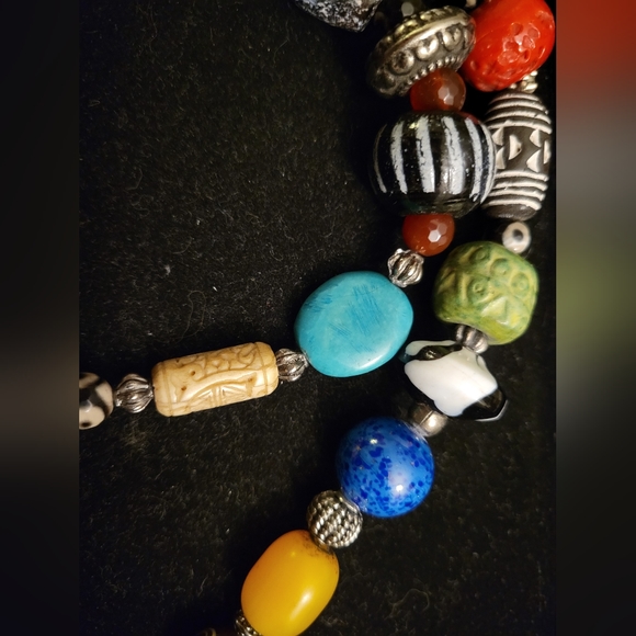 Antique bead necklace - Picture 6 of 7